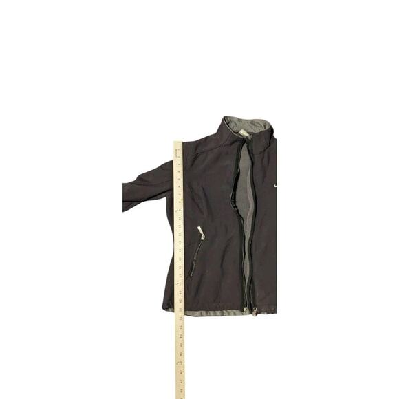 Nike Women's Softshell Fleece Lined Jacket Full Zip Black Large G - Picture 15 of 15